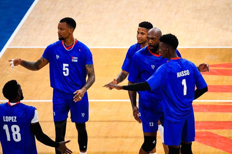 Volleyball. FIVB Men's Volleyball Nations League. France - Cuba. 25.06.2026