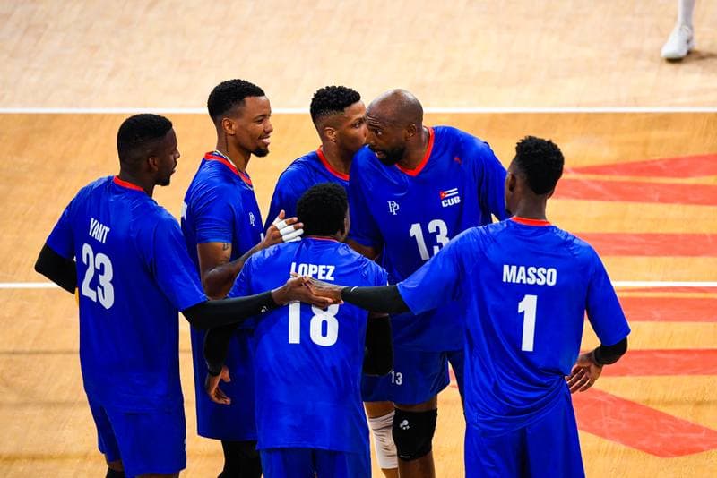 Volleyball. FIVB Men's Volleyball Nations League. France - Cuba. 25.06.2026