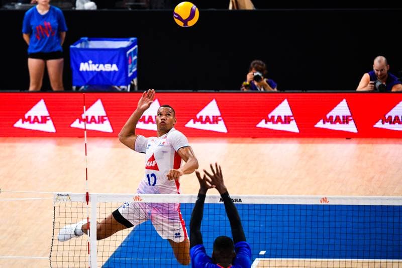 Volleyball. FIVB Men's Volleyball Nations League. France - Cuba. 25.06.2026