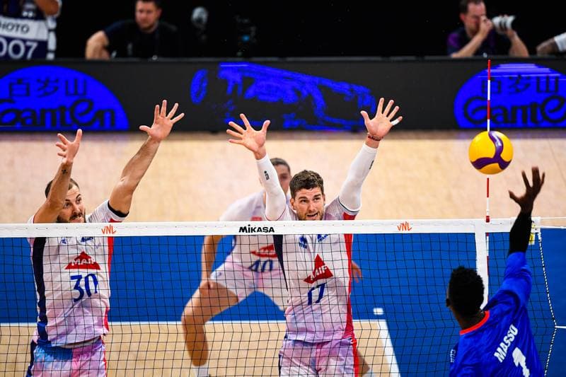 Volleyball. FIVB Men's Volleyball Nations League. France - Cuba. 25.06.2026