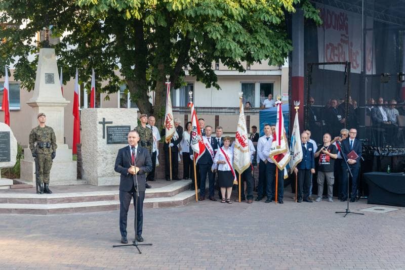 Karol Nawrocki. Commemorations of the 50th Anniversary of Radom June 1976. Radom. 25.06.2026
