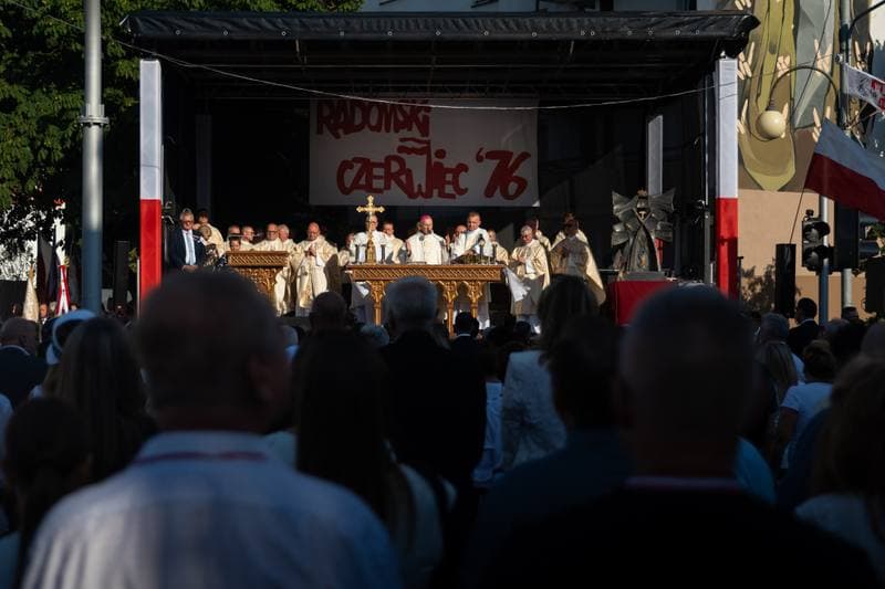 Karol Nawrocki. Commemorations of the 50th Anniversary of Radom June 1976. Radom. 25.06.2026