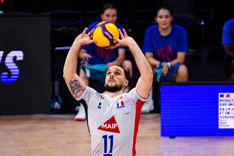 Volleyball. FIVB Men's Volleyball Nations League. France - Cuba. 25.06.2026