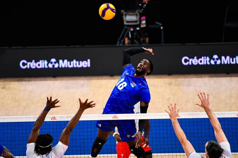 Volleyball. FIVB Men's Volleyball Nations League. France - Cuba. 25.06.2026