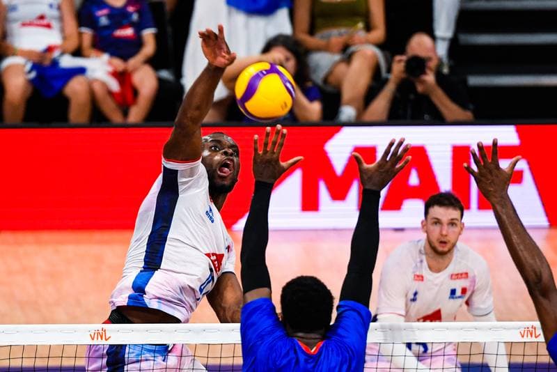 Volleyball. FIVB Men's Volleyball Nations League. France - Cuba. 25.06.2026