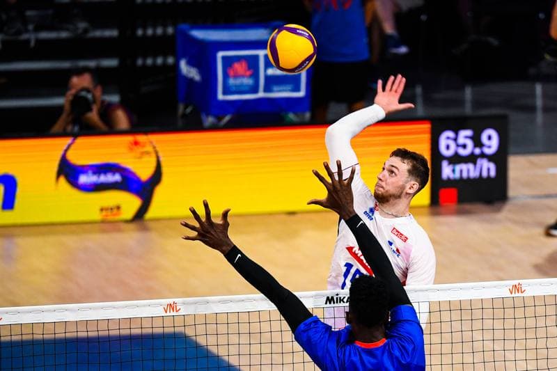 Volleyball. FIVB Men's Volleyball Nations League. France - Cuba. 25.06.2026
