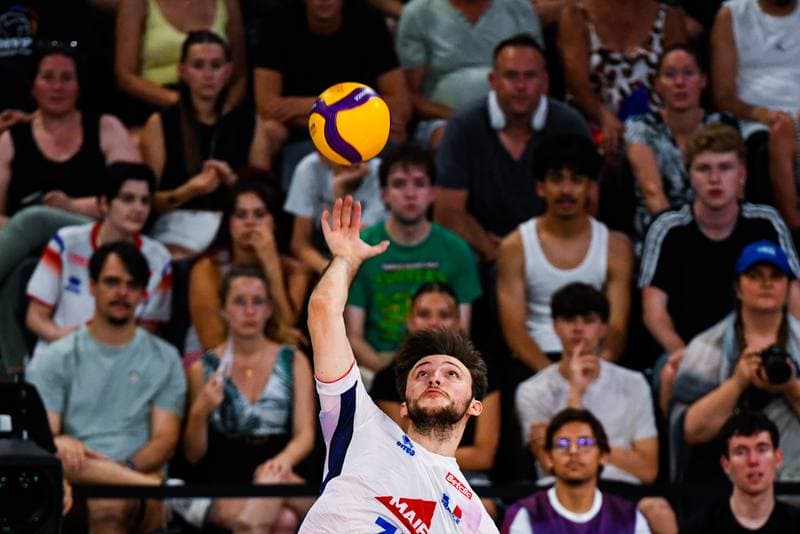 Volleyball. FIVB Men's Volleyball Nations League. France - Cuba. 25.06.2026