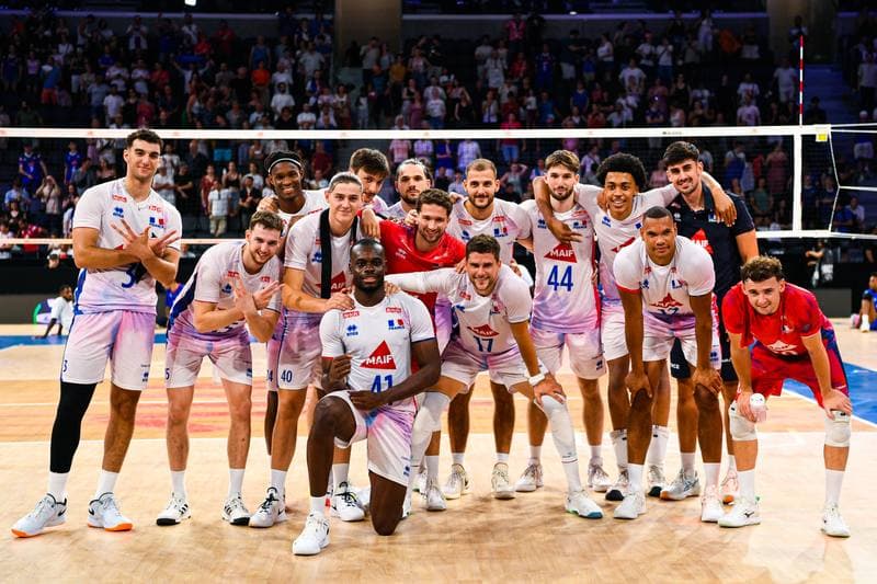 Volleyball. FIVB Men's Volleyball Nations League. France - Cuba. 25.06.2026