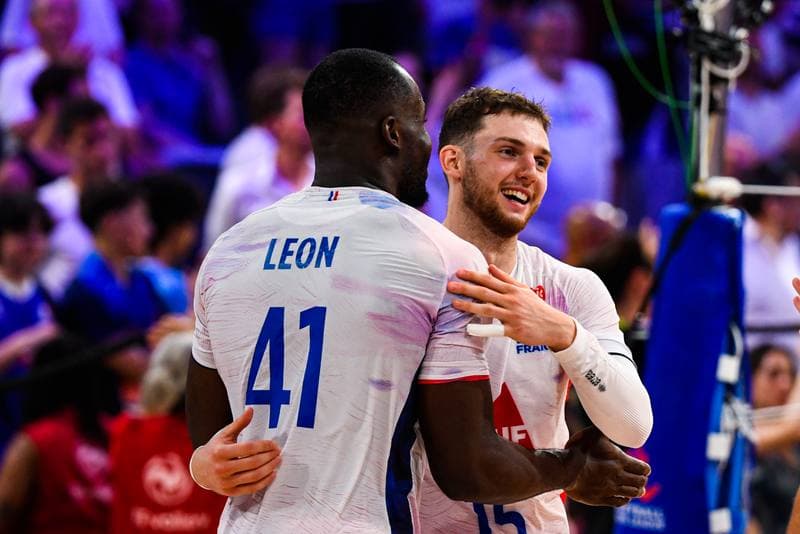 Volleyball. FIVB Men's Volleyball Nations League. France - Cuba. 25.06.2026