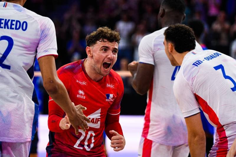 Volleyball. FIVB Men's Volleyball Nations League. France - Cuba. 25.06.2026