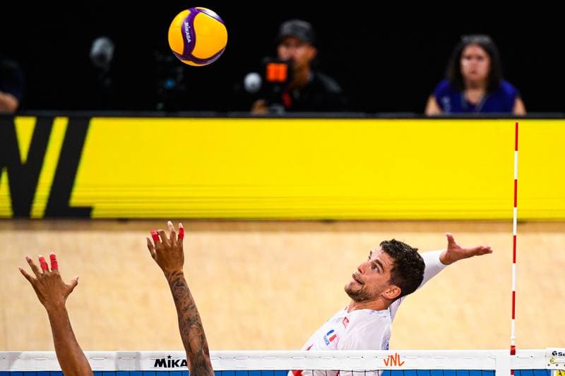 Volleyball. FIVB Men's Volleyball Nations League. France - Cuba. 25.06.2026