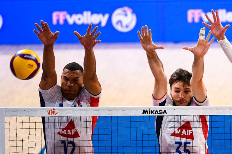 Volleyball. FIVB Men's Volleyball Nations League. France - Cuba. 25.06.2026