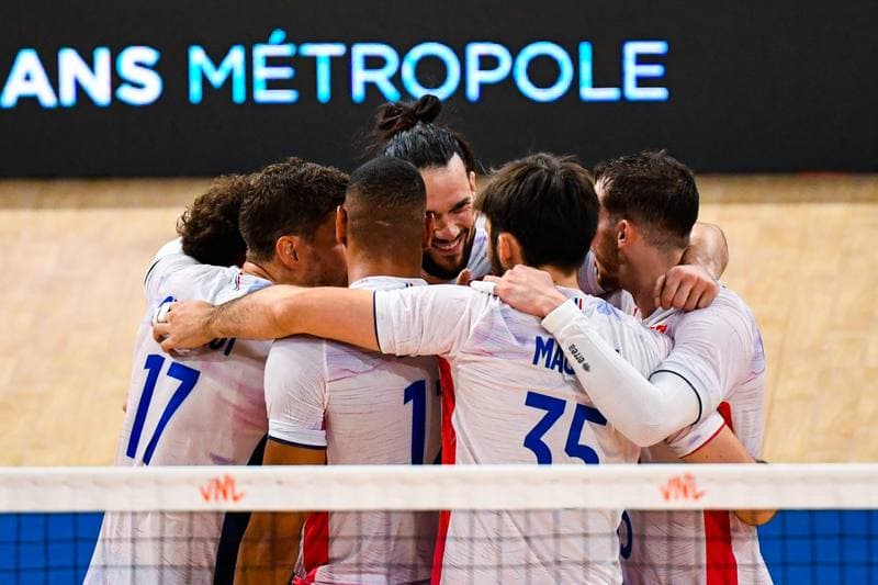 Volleyball. FIVB Men's Volleyball Nations League. France - Cuba. 25.06.2026