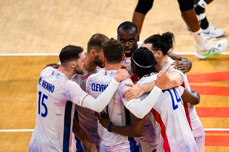Volleyball. FIVB Men's Volleyball Nations League. France - Cuba. 25.06.2026