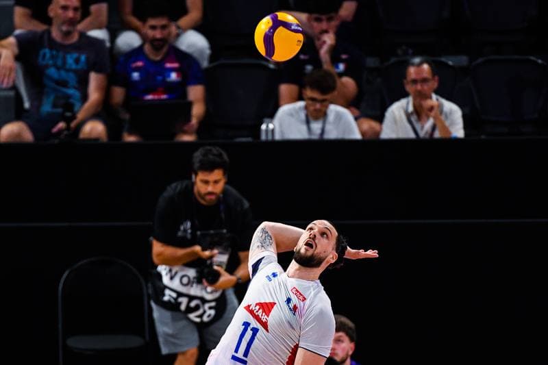 Volleyball. FIVB Men's Volleyball Nations League. France - Cuba. 25.06.2026