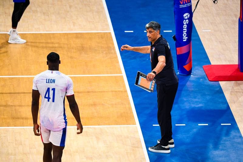 Volleyball. FIVB Men's Volleyball Nations League. France - Cuba. 25.06.2026