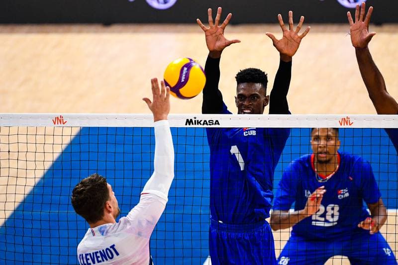 Volleyball. FIVB Men's Volleyball Nations League. France - Cuba. 25.06.2026