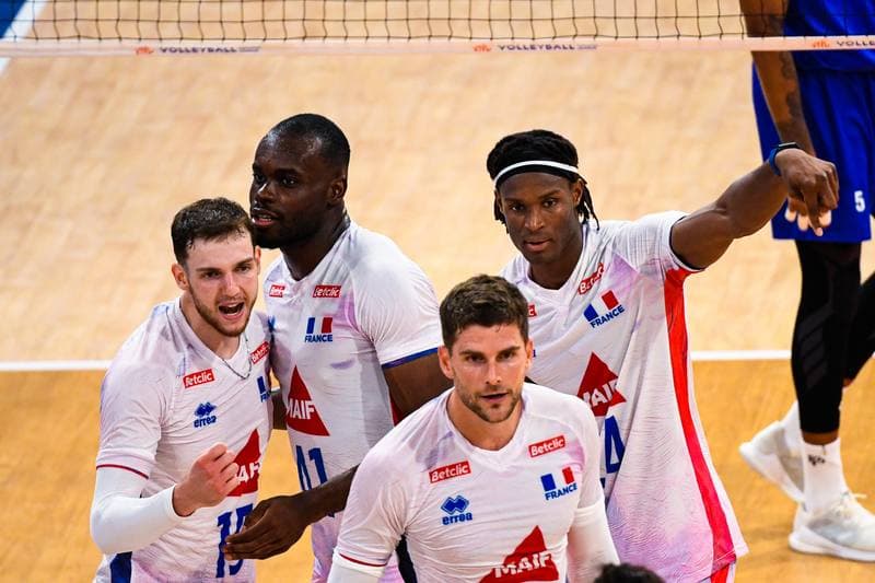 Volleyball. FIVB Men's Volleyball Nations League. France - Cuba. 25.06.2026