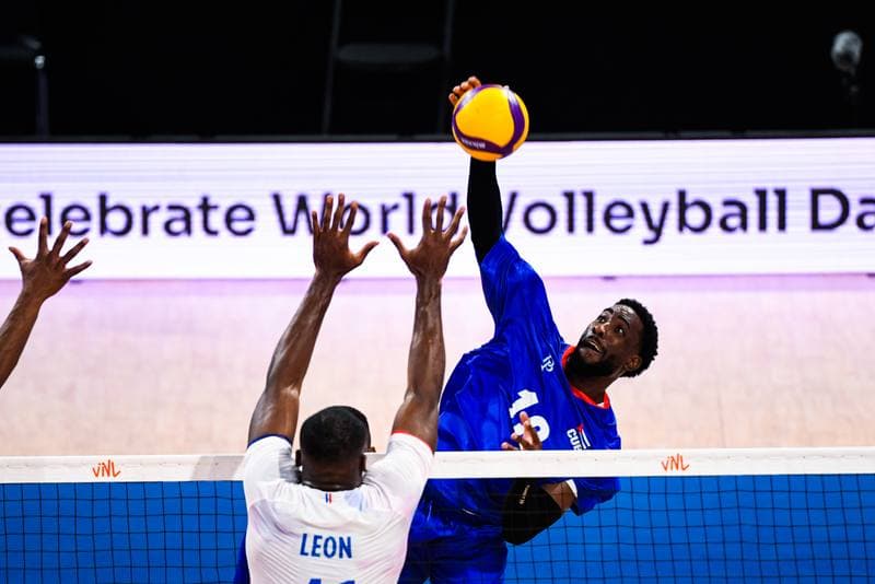 Volleyball. FIVB Men's Volleyball Nations League. France - Cuba. 25.06.2026