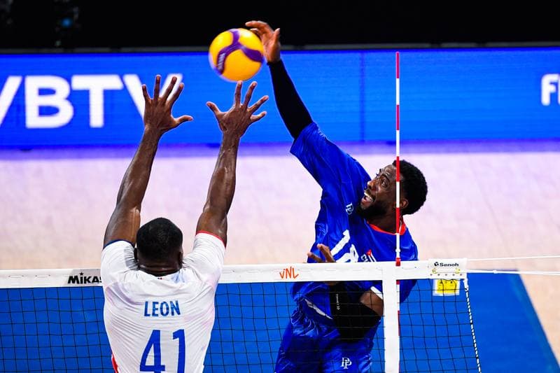 Volleyball. FIVB Men's Volleyball Nations League. France - Cuba. 25.06.2026