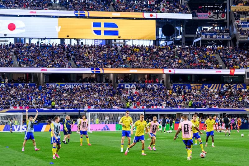 Football. FIFA World Cup 2026. Japan - Sweden. 25.06.2026