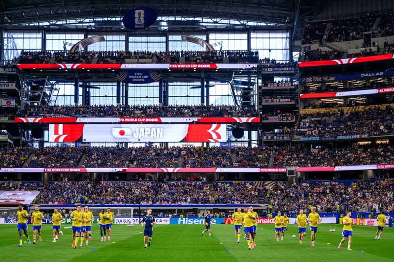 Football. FIFA World Cup 2026. Japan - Sweden. 25.06.2026