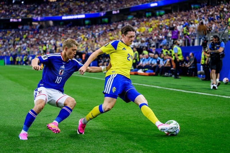 Football. FIFA World Cup 2026. Japan - Sweden. 25.06.2026
