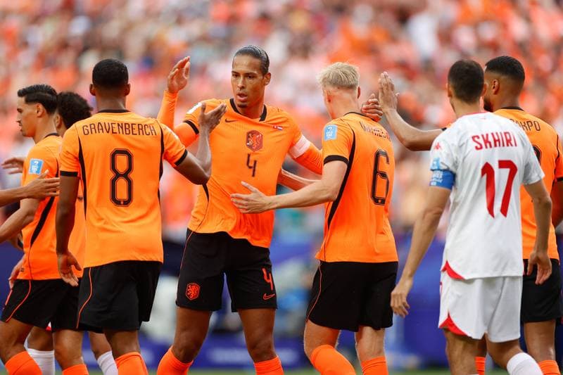 Football. FIFA World Cup 2026. Tunisia - Netherlands. 25.06.2026