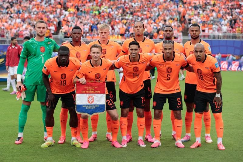 Football. FIFA World Cup 2026. Tunisia - Netherlands. 25.06.2026