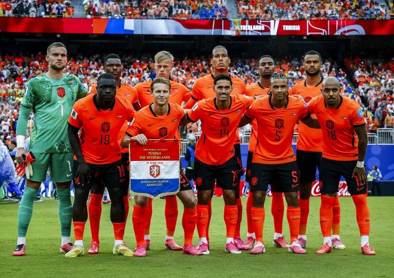 Football. FIFA World Cup 2026. Tunisia - Netherlands. 25.06.2026