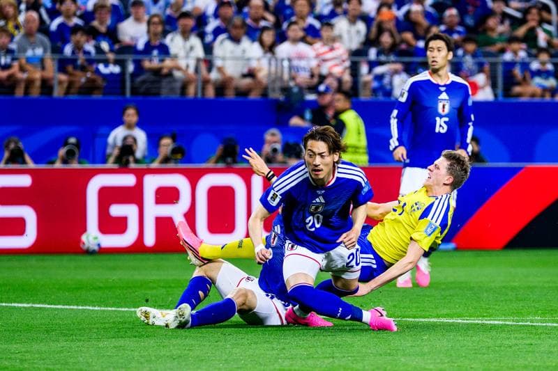 Football. FIFA World Cup 2026. Japan - Sweden. 25.06.2026
