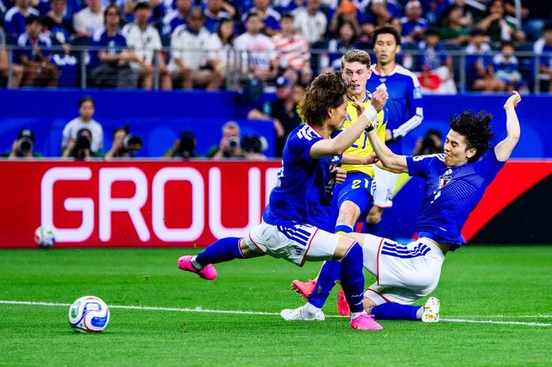Football. FIFA World Cup 2026. Japan - Sweden. 25.06.2026