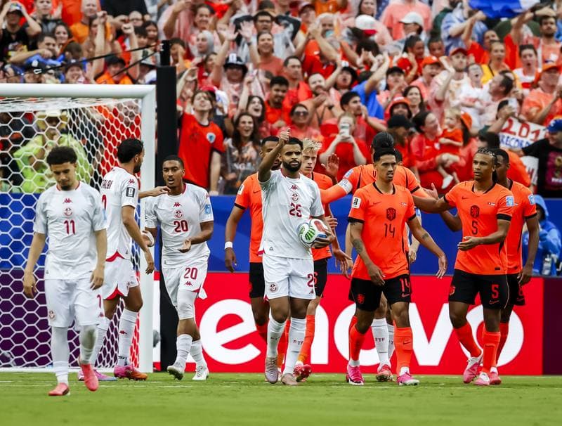 Football. FIFA World Cup 2026. Tunisia - Netherlands. 25.06.2026