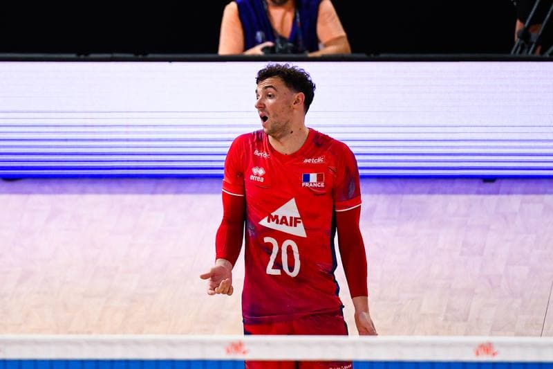 Volleyball. FIVB Men's Volleyball Nations League. France - Cuba. 25.06.2026