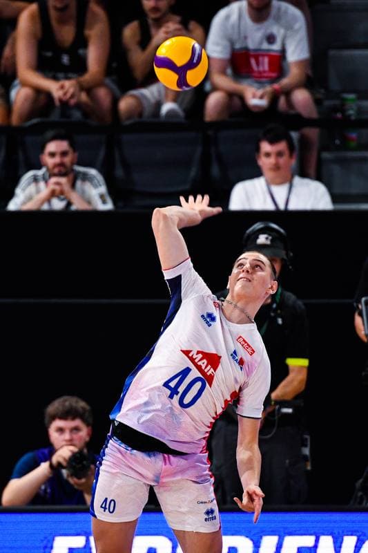 Volleyball. FIVB Men's Volleyball Nations League. France - Cuba. 25.06.2026