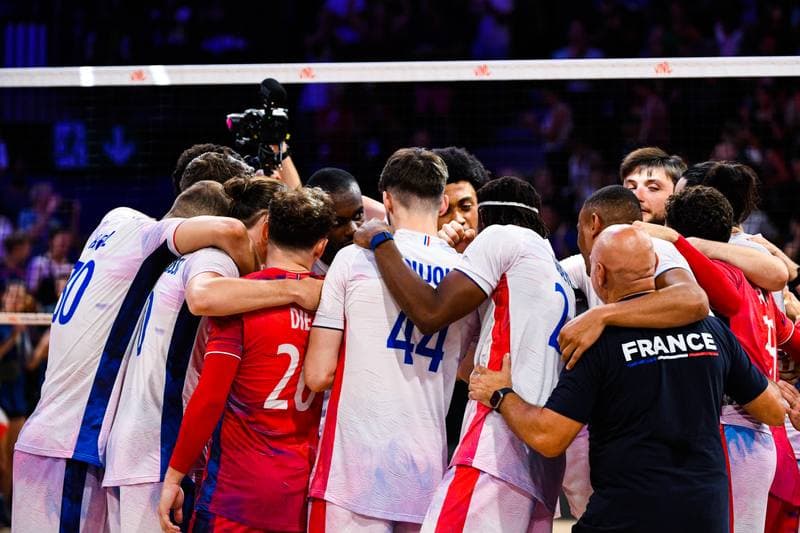 Volleyball. FIVB Men's Volleyball Nations League. France - Cuba. 25.06.2026