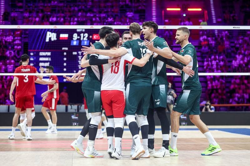 Volleyball. Men's Volleyball Nations League. Poland - Turkey. 25.06.2026