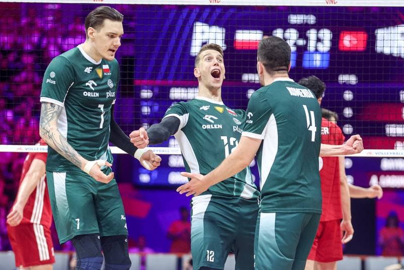 Volleyball. Men's Volleyball Nations League. Poland - Turkey. 25.06.2026