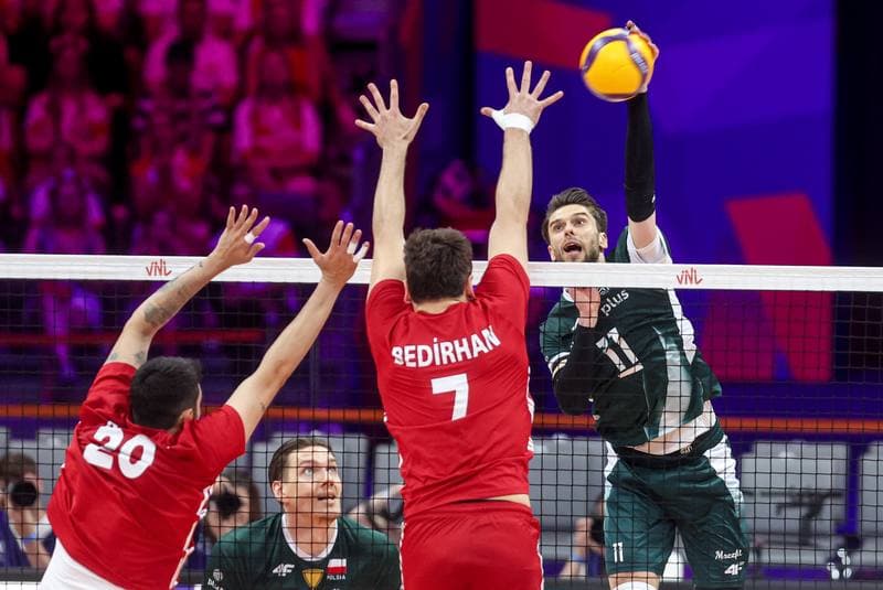 Volleyball. Men's Volleyball Nations League. Poland - Turkey. 25.06.2026