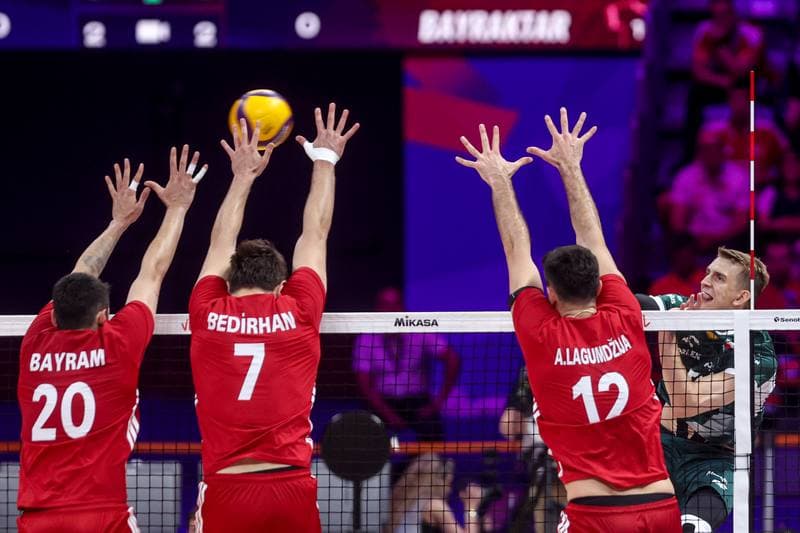 Volleyball. Men's Volleyball Nations League. Poland - Turkey. 25.06.2026