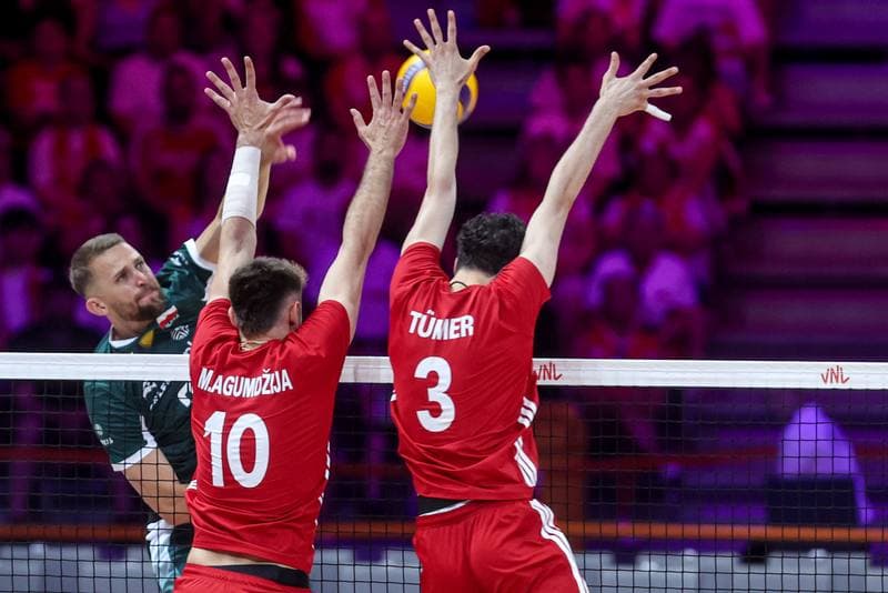 Volleyball. Men's Volleyball Nations League. Poland - Turkey. 25.06.2026
