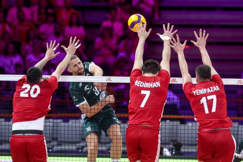 Volleyball. Men's Volleyball Nations League. Poland - Turkey. 25.06.2026