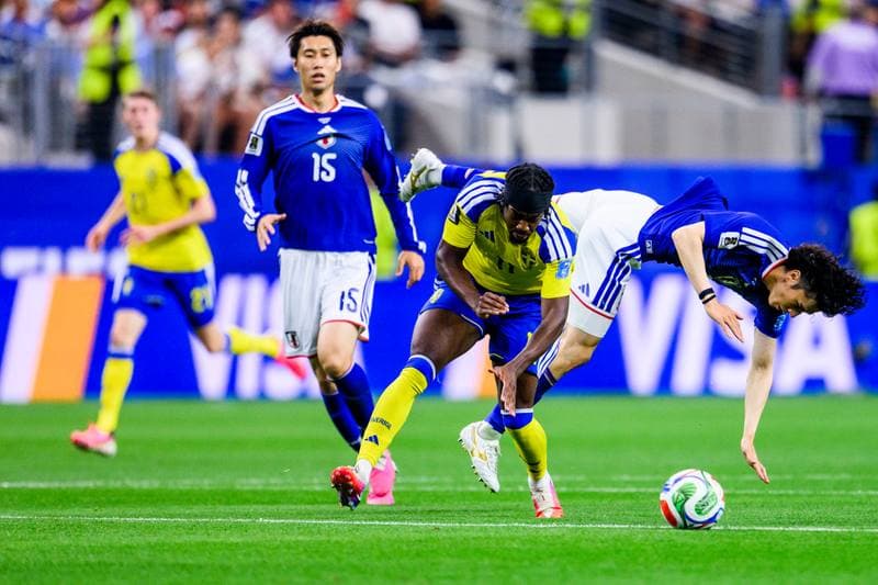 Football. FIFA World Cup 2026. Japan - Sweden. 25.06.2026