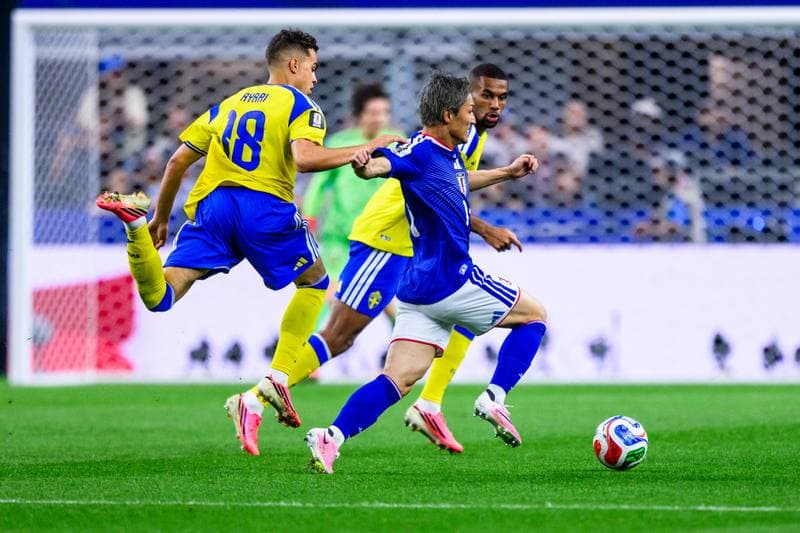 Football. FIFA World Cup 2026. Japan - Sweden. 25.06.2026