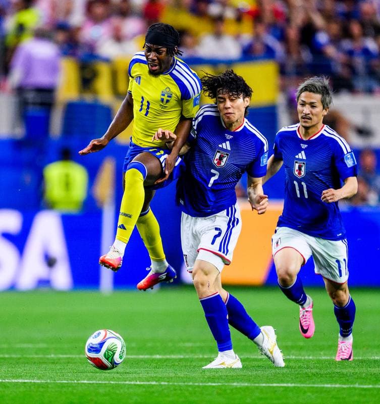 Football. FIFA World Cup 2026. Japan - Sweden. 25.06.2026