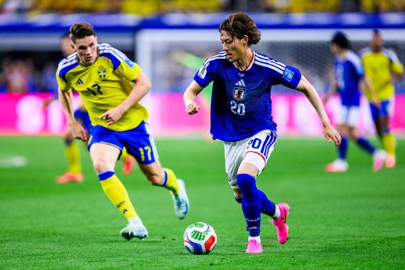 Football. FIFA World Cup 2026. Japan - Sweden. 25.06.2026