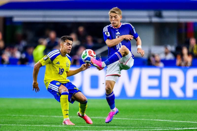 Football. FIFA World Cup 2026. Japan - Sweden. 25.06.2026