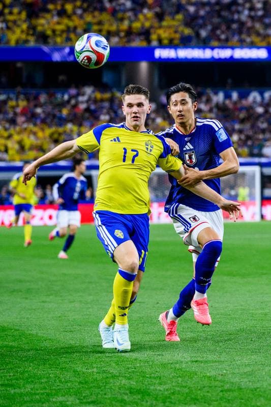 Football. FIFA World Cup 2026. Japan - Sweden. 25.06.2026