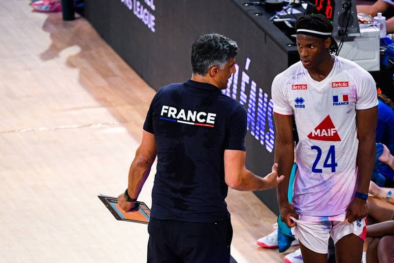 Volleyball. FIVB Men's Volleyball Nations League. France - Cuba. 25.06.2026