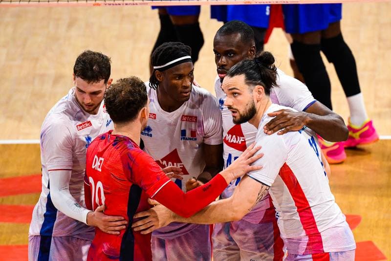 Volleyball. FIVB Men's Volleyball Nations League. France - Cuba. 25.06.2026